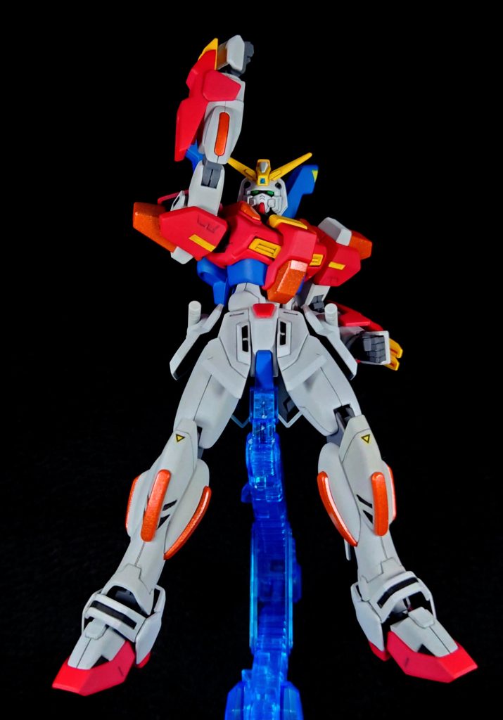 メイジン「あぁ…我々の勝利だ！」ポーズを色々取らせていると頭の中でGMの逆襲のシーンが再生されます。ギャラクシーブースターを持っていればメタバースで駆け付けたシーンの再現もしてみたかったですね。