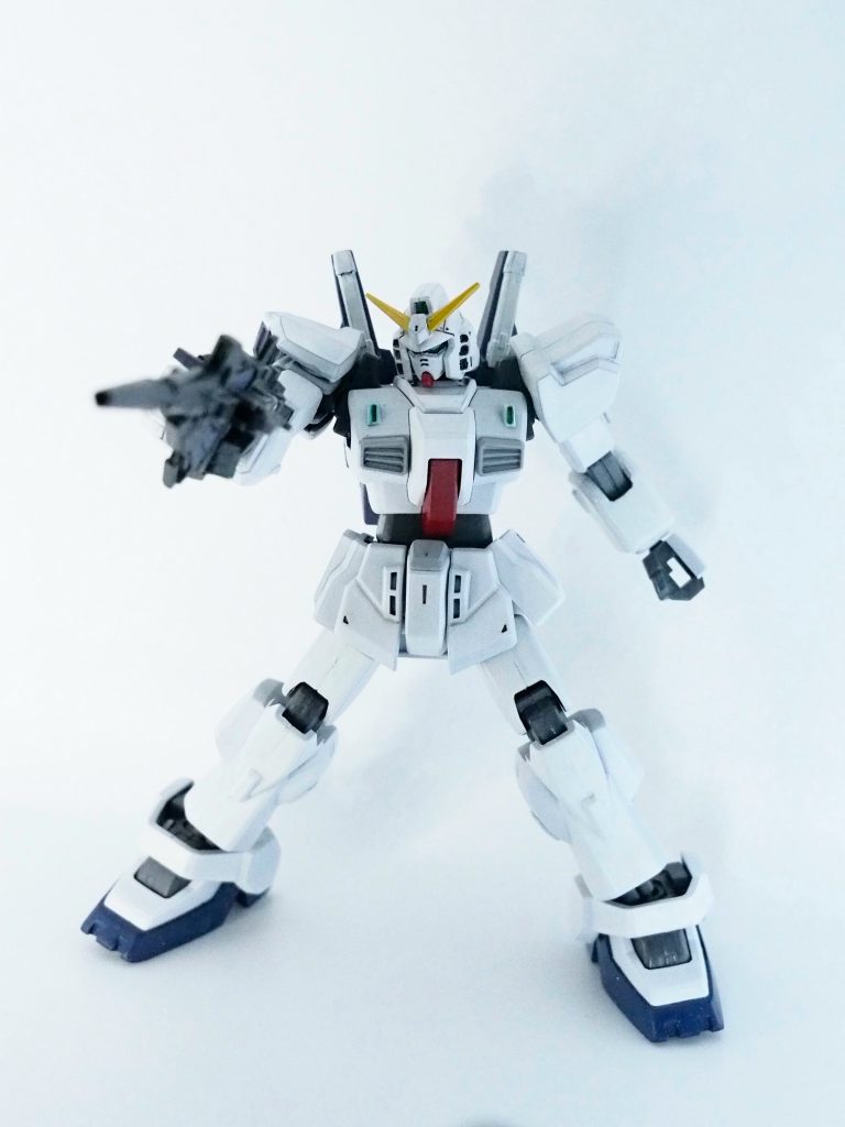 素体はエコプラ旧HGUCのmkⅡです。カラーリングはバナージ機に少し手を加えたカラーリングにしてあります。