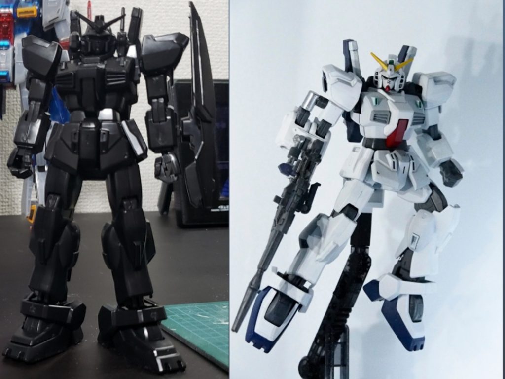 最後に完成前と完成後の比較です。最後まで見て頂きありがとうございました。まだまだ初心者なのでこれからも頑張りたいと思います。