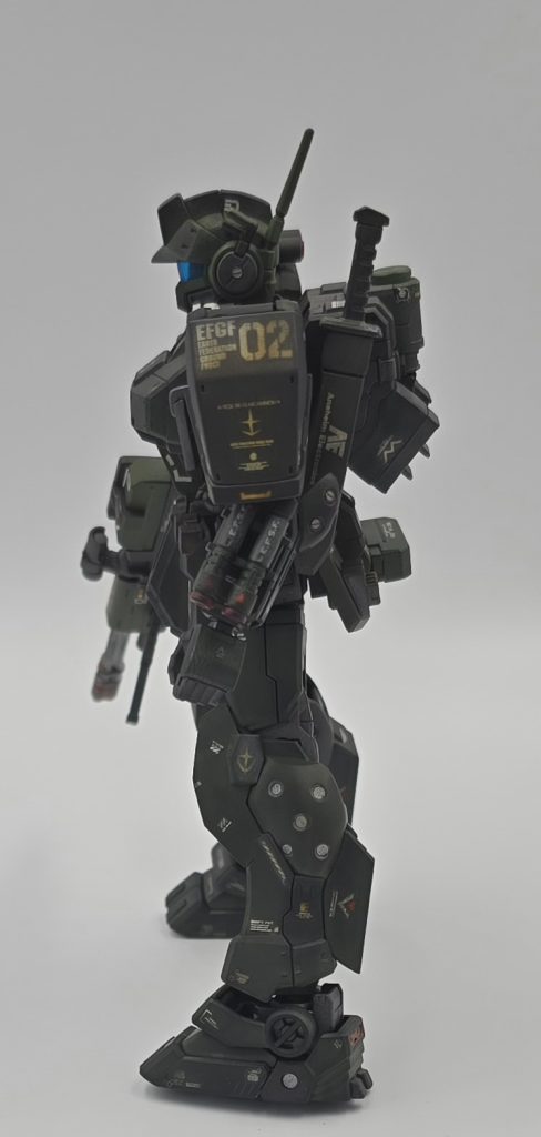 本格的な錆表現に初チャレンジショルダーアーマー部分は上手く出来て嬉しい(gundam-kao6)
