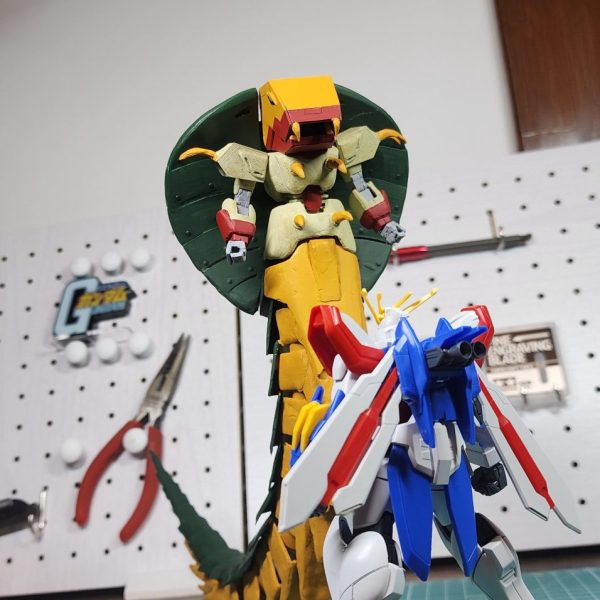 スクラッチ作品　コブラガンダム　完成