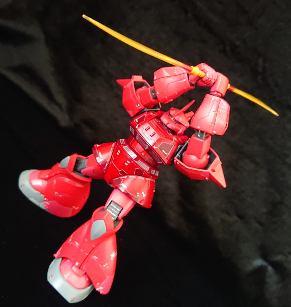  忘れてならね、ゲルググと言えば、このビーム薙刀。どうなのよコレ🤔