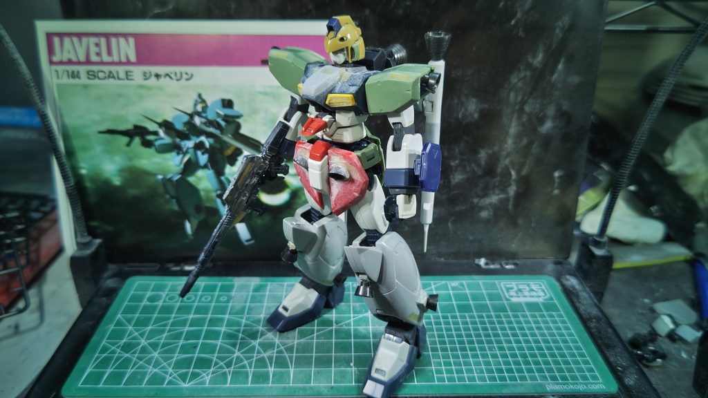 こちらのジャベリンも、同じくミキシングのスクラッチで。大変でした。ジャベリンユニット。こちらの作成動画も追々上げます。前回のデジラマは👇