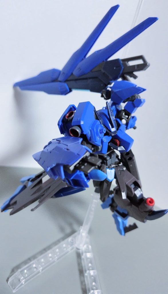 その他にもザラキエルのライフルにドラグーンを付けて武器強化的な事もします