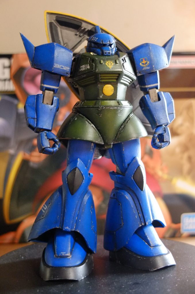 MS-14A ガトー専用ゲルググ (2022完成) 全筆塗 !–4枚目/制作者：Kamman