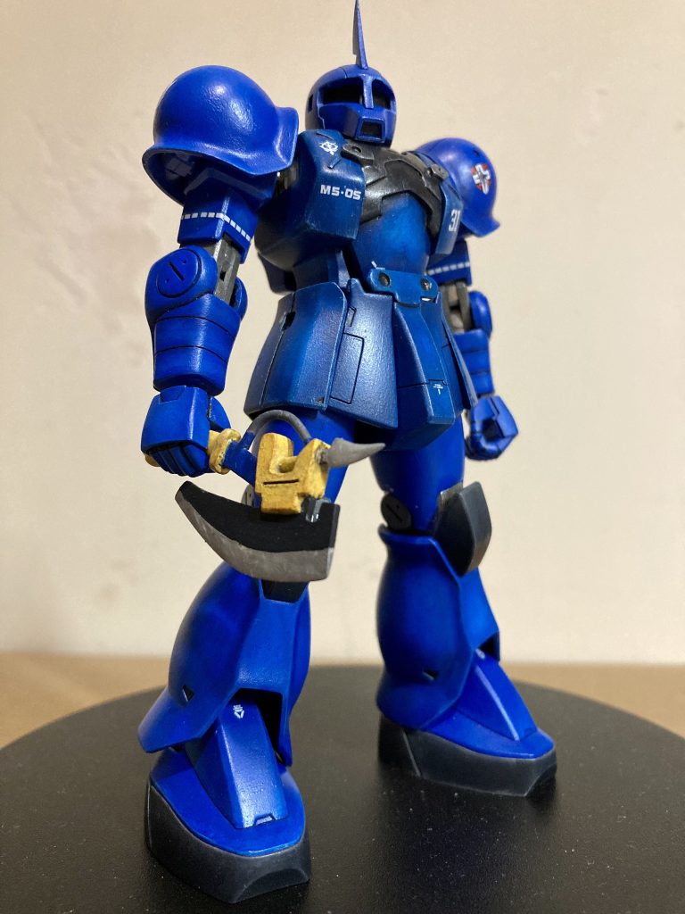 HGUC MS-05B ザク I (ランバラル専用機)–4枚目/制作者：Kamman