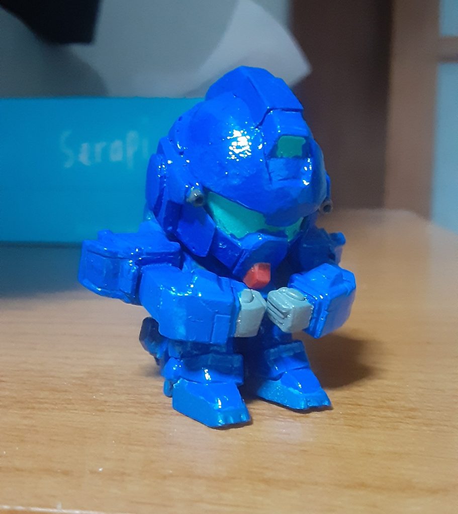 ゴーグルの塗装前のノーマル状態