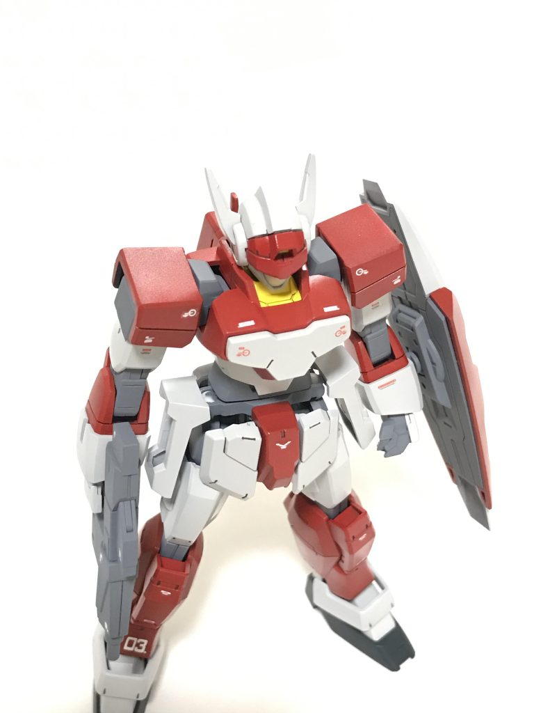 カラーリングはジムみたいな量産機をイメージしてます。