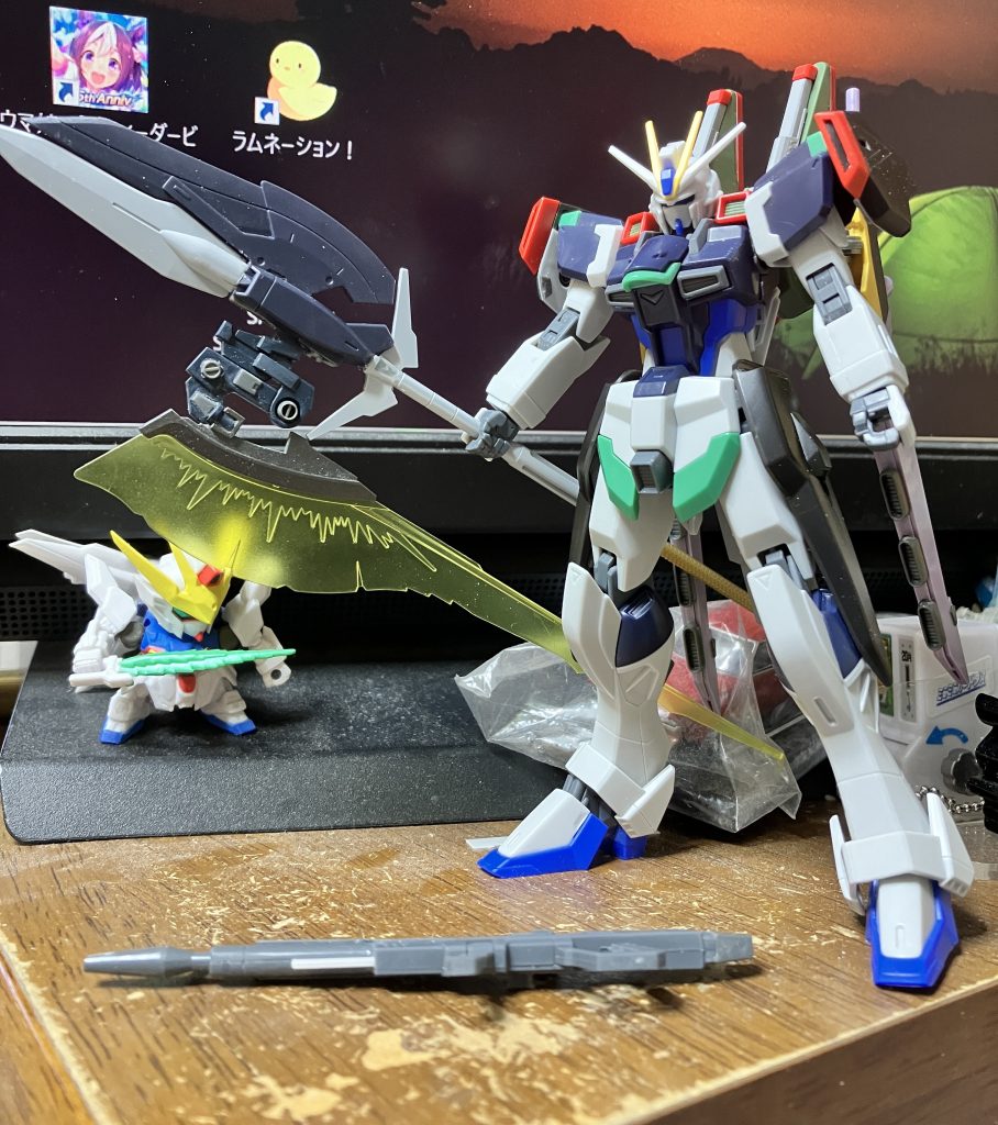 インパルスガンダムSpecⅡ・ガイアシルエット–8枚目/制作者：くろいの