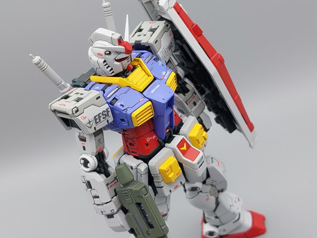 RG 1/144 RX-78-2 ガンダム ver2.0–4枚目/制作者：@dagored00
