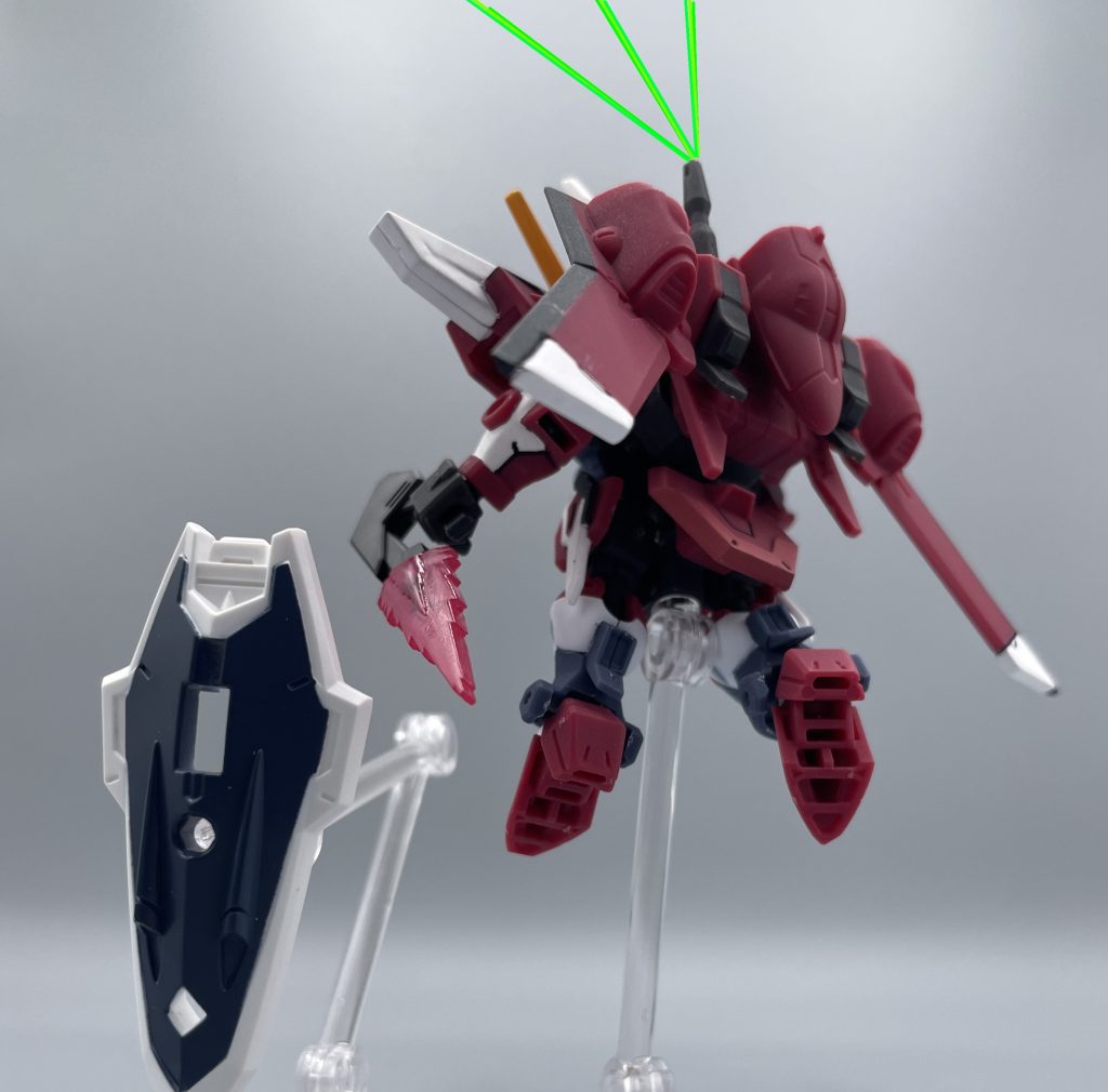 本当に守りたかったもの・・・ 守るために力を欲したシン。SEED DESTINYで手にした力は、危うく間違った方向に使ってしまうところでした。それほどに、痛々しいまでに、デスティニーの頃のシンちゃんは精神的に追い詰められていました。 大好きなヤマト隊長の居るコンパスに出向し、少しずつ心を平穏を取り戻し始めたシンちゃん。オルドリン自治区での戦闘では、自分を守るための唯一のシールドを使って、逃げ遅れた人々を戦火から守っていました。EXの大型シールド、この場面再現では役に立ちましたw シンが欲した力は、オーブを焼くための力なんじゃなくて、こうした大切な命を守るための力だったということを示した、とても価値のある・重要なシーンですね。何回見ても泣ける。 ちなみに、この時シールドで民間人を保護しつつも、降下してくる敵機3機を、それぞれライフルの一撃で仕留めています。なんかシューティングゲームでもしているかのように簡単に命中させるので、シンちゃんのパイロットとしてのポテンシャルがエグ過ぎる。これで野良のコーディネーターって言うんだから、デュランダル議長の人を見極める目の鋭さよ・・・。 やっぱりキラ君が”正しく”シンを信用して言葉をかけていたらジャスティスでもブラックナイツをボッコボコにしていた気がする(笑) キラ君もキラ君で、「君たちが弱いから期」だったので、それも難しかったんでしょうけどね。アスランが、もうちょい早めに准将をなぐっておけば・・・。 やはりシンちゃんの敗因は、アスランということになりますね(笑) 最後までご覧いただき、ありがとうございました!!(^^♪