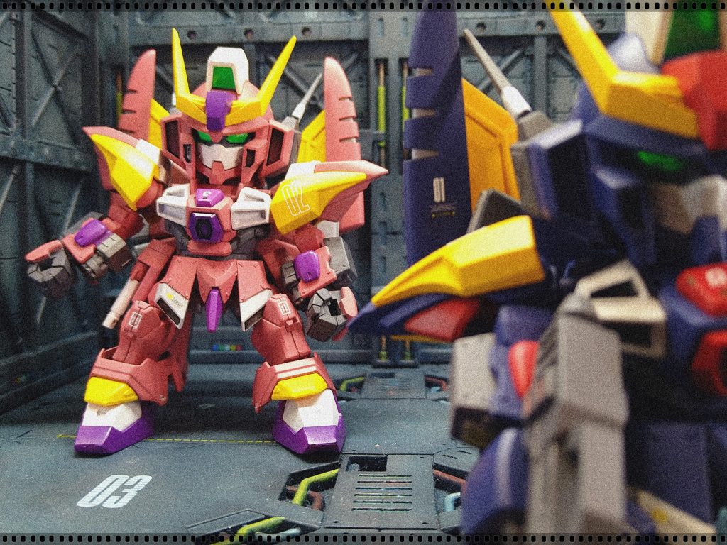 ジャスティスのカラーリングを参考にしました。