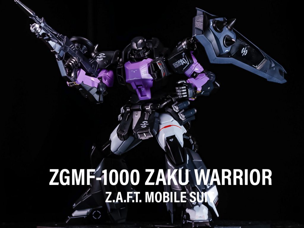 ザクウォーリアと言えばウィザードシステムを導入したバックパックはどーした?ってところですが、ライブバージョンザクには、バックパック付いていないんですよね…(zaku-kao4)一応、別売りのウィザードシステムセットは買ったのですが3つもいっぺんには作れないし、これから少しずつ作ろうと思います…この素体のままでも充分カッチョいいのでしばらくこれで楽しみたいと思っております。(実はSEEDコンに間に合わせるのにバックパックまで手が回らなかったのはナイショです🤫)