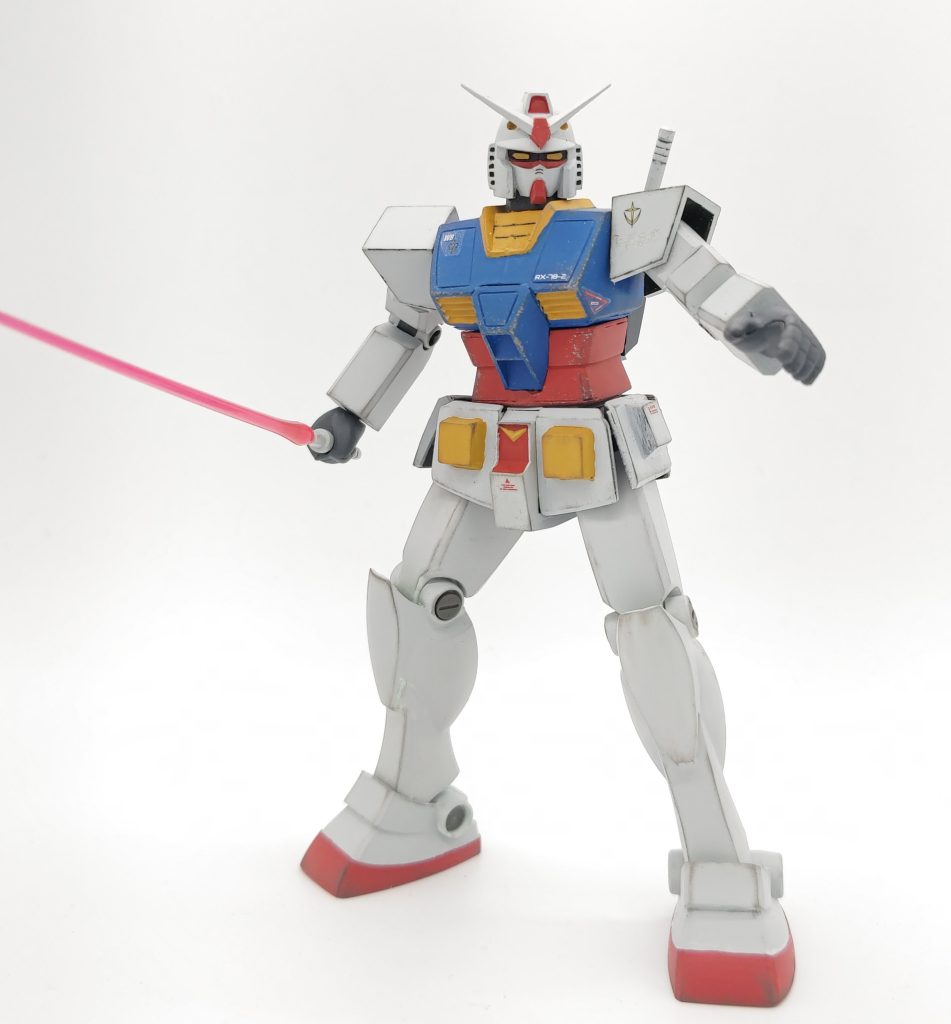 旧キットMSV　1/100　フルアーマーガンダムの中の人–3枚目/制作者：ユッキー