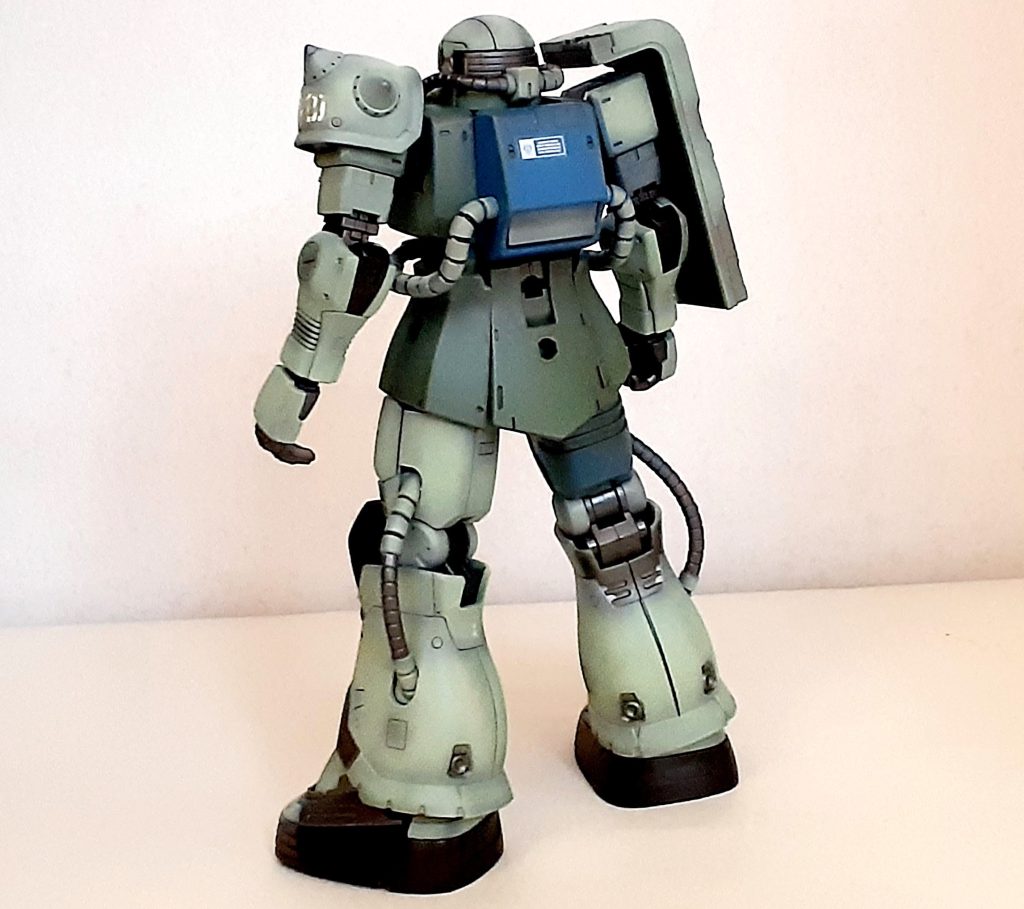 後ろも汚れクッキリ！