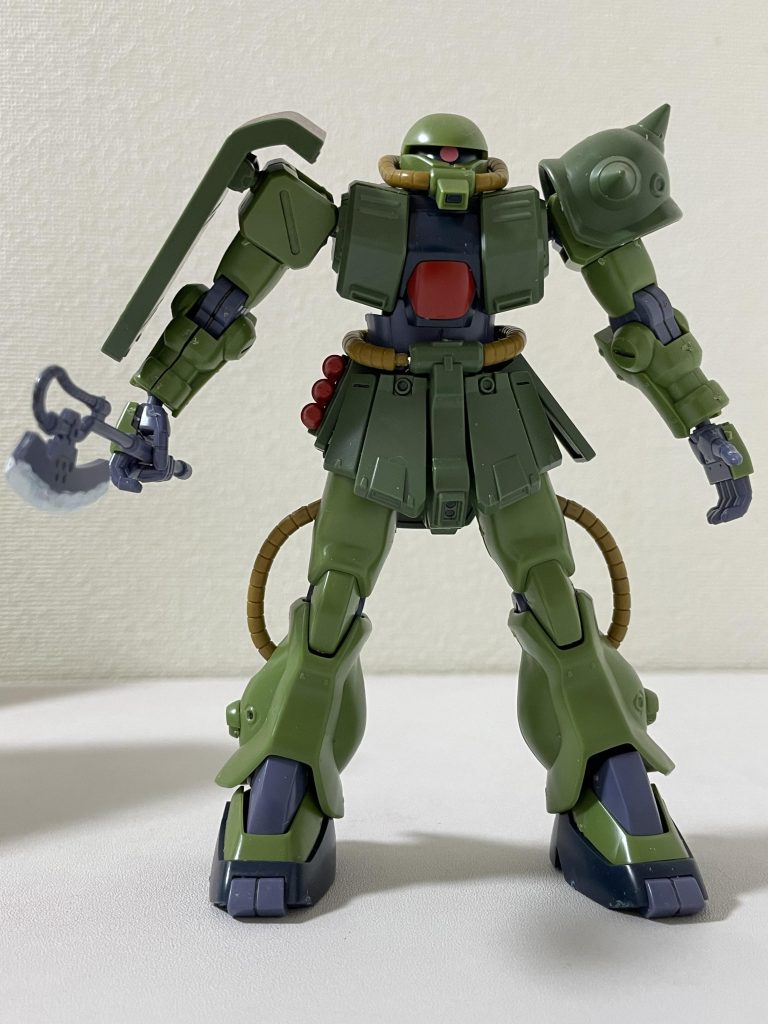 全体的に程よいマッシブさ。