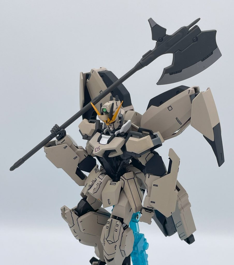 悪魔の名こそ廃されたが、やはりガンダムフレームにはハルバードこそ相応しい。