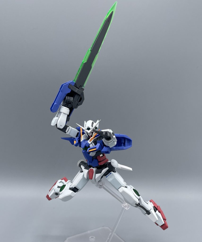 ガンダムエクシア…刹那・F・セイエイ・・・　まさか武装ゴリゴリなOOライザーの後で、エクシアに乗り換えて再登場するとは・・・初見時はおったまげたし感極まった瞬間でした。 