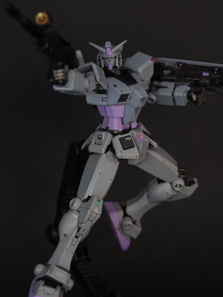 可動はめちゃくちゃ動くので色々ポーズ出来て、パーツ分けも完璧なのでキットはすごく気に入りました。