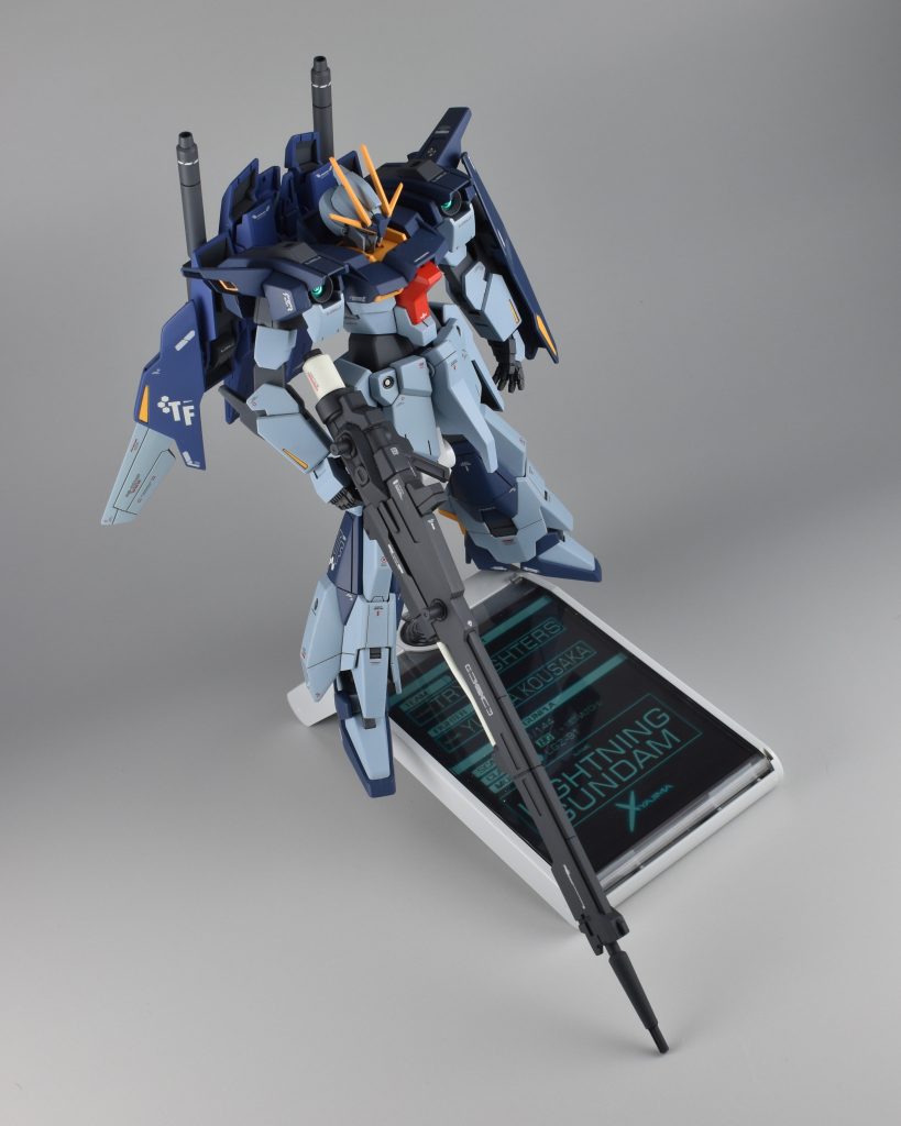 GPベース&ロングバレルは展示の場所を取ります