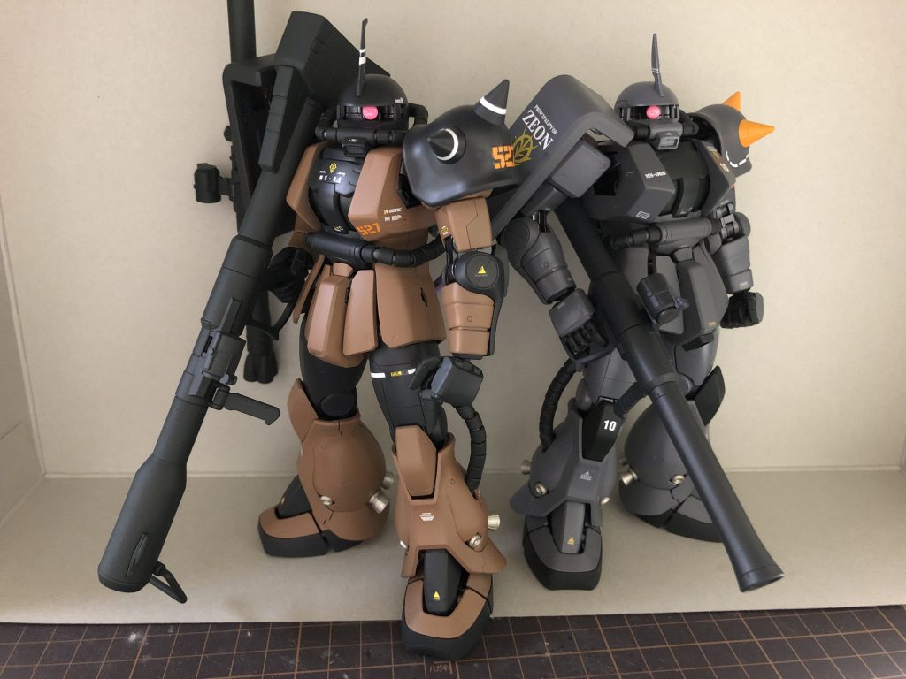 試作機とツーショット！