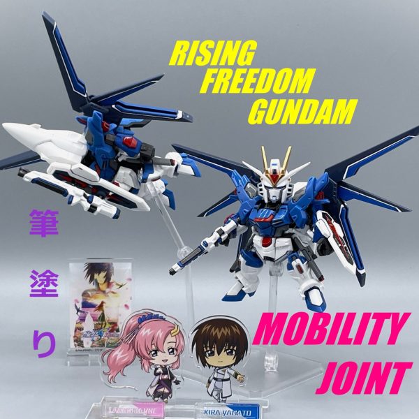 【筆塗り】ライジングフリーダムガンダム【モビリティ・ジョイント】