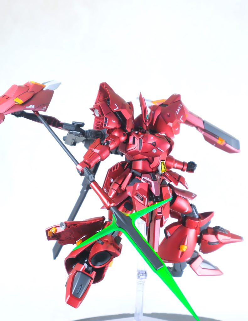 ビームパルチザン。長物が似合いそうだったので、ディランザからそのまま拝借し、柄にハンドガードだけ付けときました。