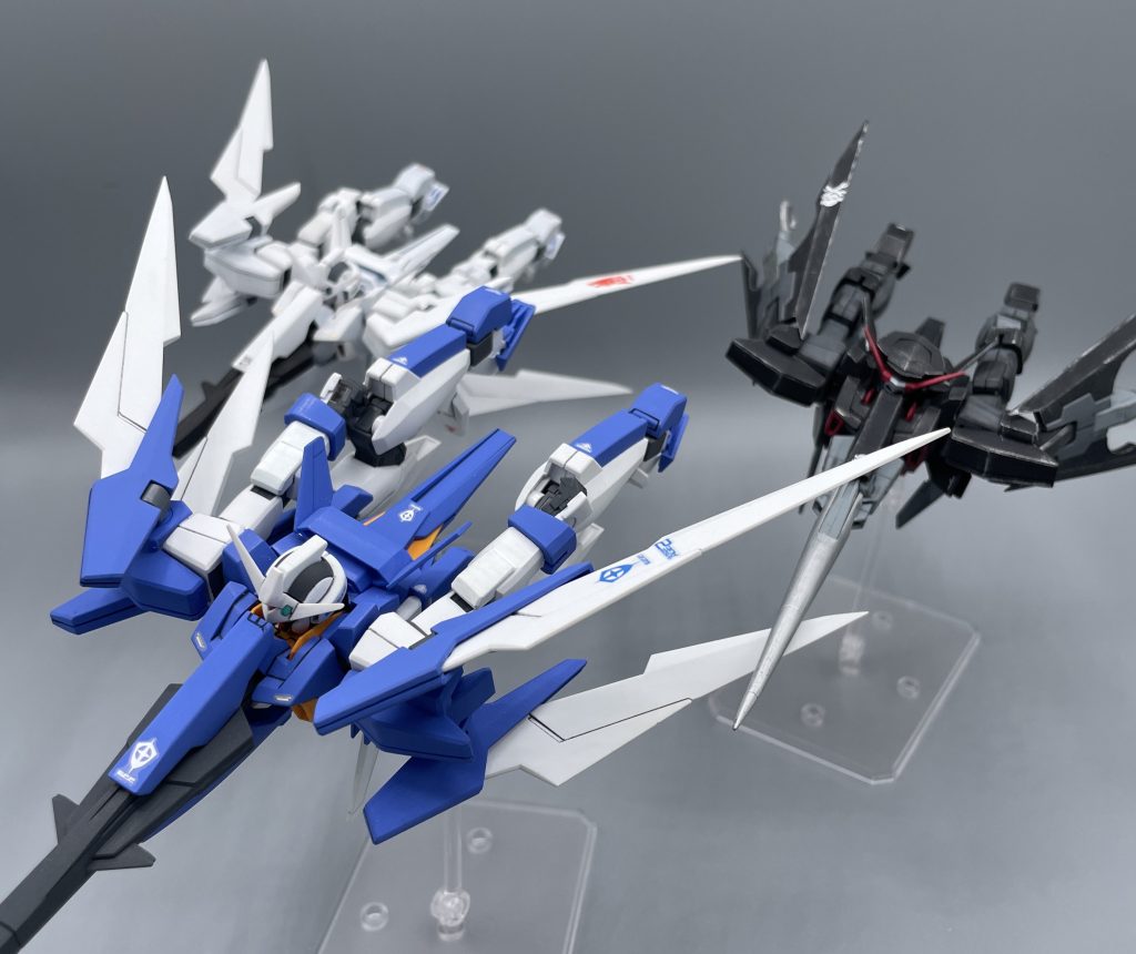 これがやりたかったんだよ! ストライダー・フォームで編隊飛行。びゅーーーん!たまらんカッコいい。