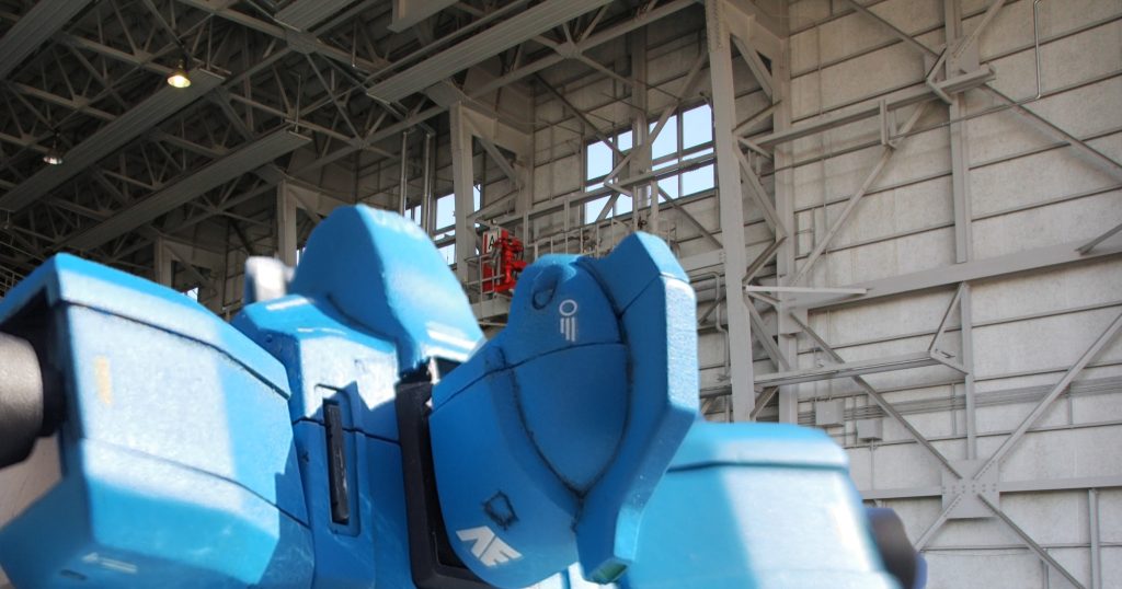 搬入状態のジャベリン