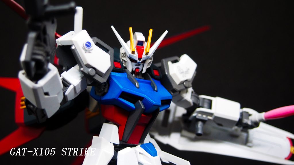 HGCEはかなり完成されたキットです。HGというくくりの中ではこれ以上のストライクは今後そうそうでないのでは。。。と思ったりもします。