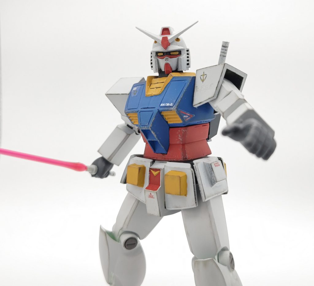 旧キットMSV　1/100　フルアーマーガンダムの中の人–2枚目/制作者：ユッキー