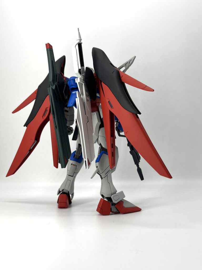 塗装剥がれが怖くてあまり触りたくない背負いもの