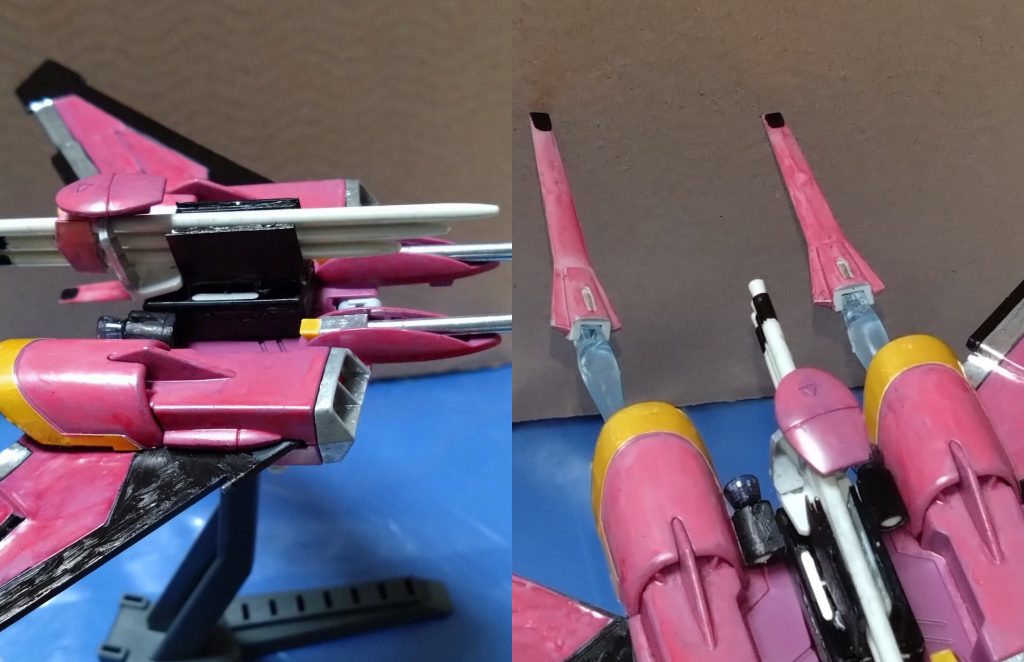 ハイパーフォルティスビーム砲×2ファトゥムに搭載されたビーム砲。 ランサーダートブリッツに搭載されてた3連装のロケット推進弾。 ドラグーン×2リフターの裏に搭載されてた2基のドラグーン。