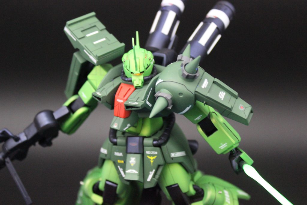 HGUCザクIII改　つや消しキャンディ塗装–5枚目/制作者：henohenomohe