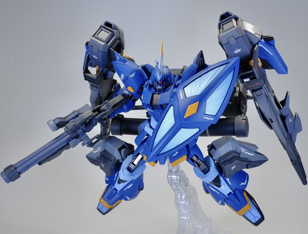 ビーム・シールドビーム系のエフェクトパーツはグラデーションを頑張ってみました！