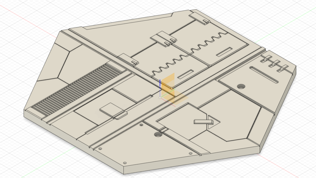 台座はアニメの最後のAngel Haloを参考にしました。3Dモデリングと光硬化プリントを使用しました(gandam-hand1)