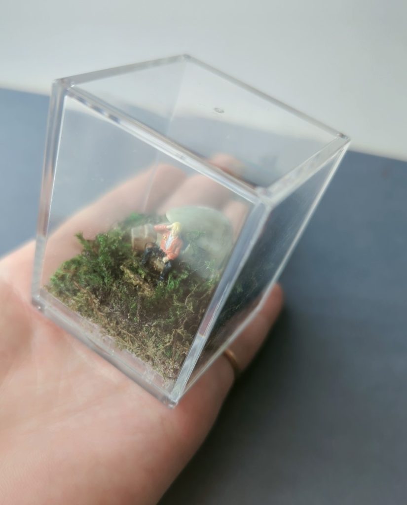 【ジオラマ】4㎝の中のバーニィ。–4枚目/制作者:あーやん