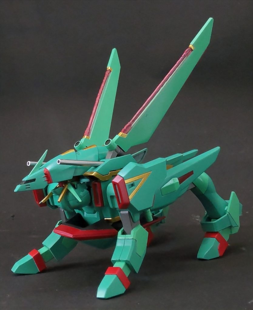 意図せずバッタになってしまいました(￣▽￣;)