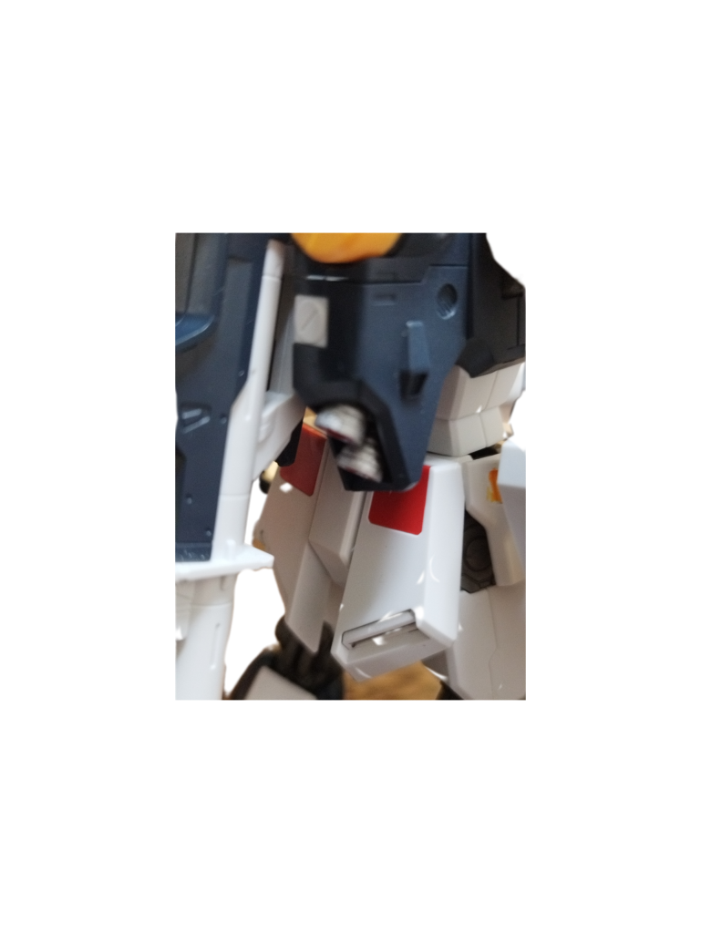 バーニアもついでに塗りました