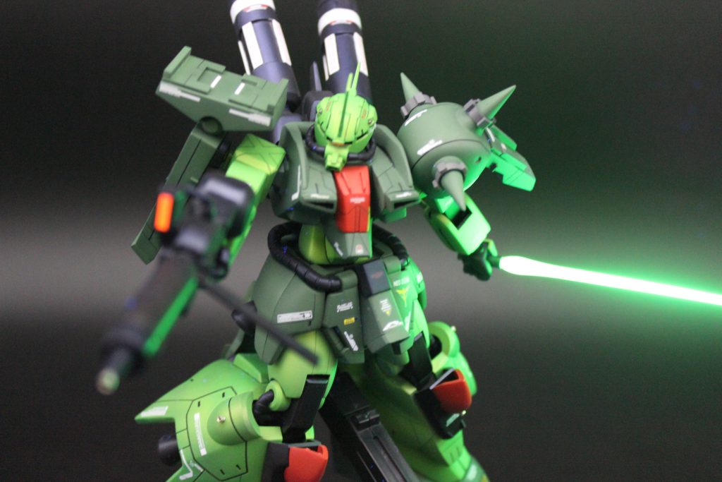 HGUCザクIII改　つや消しキャンディ塗装–4枚目/制作者：henohenomohe