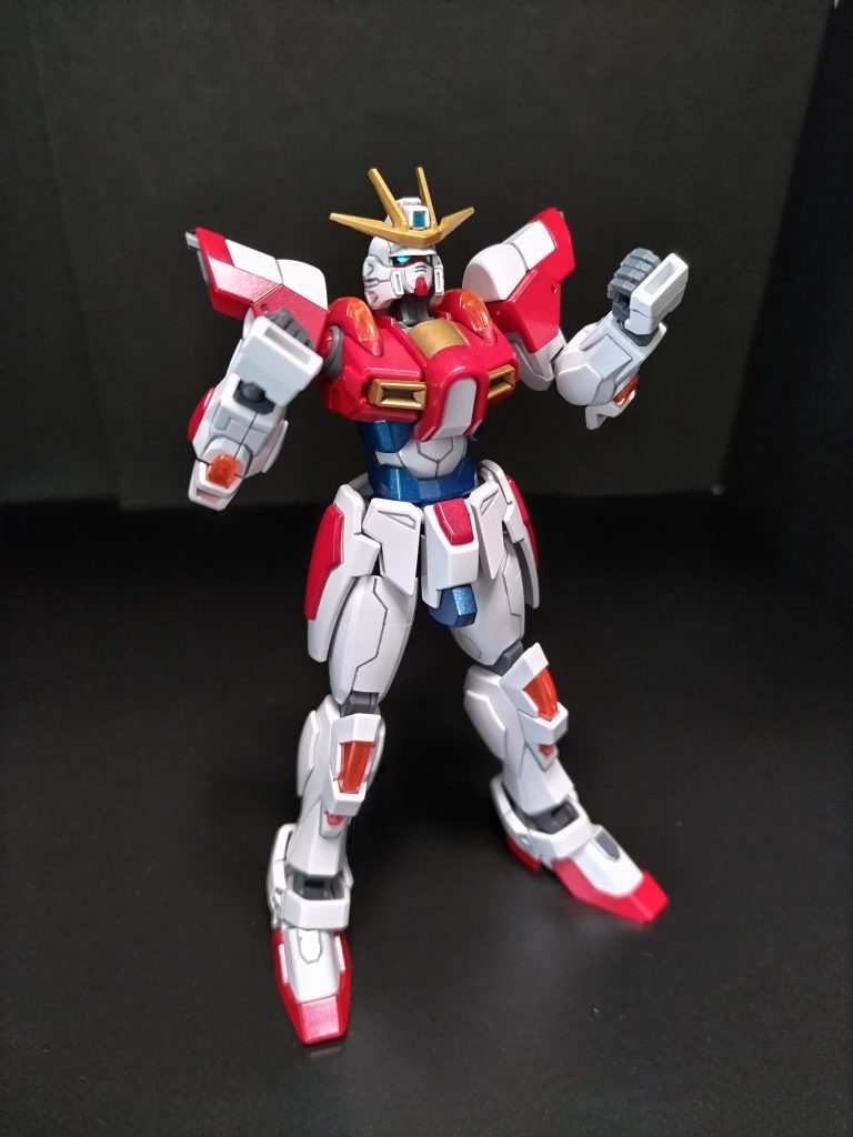 あれは、あの機体は、ビルドバーニングガンダム・・・byラルさん