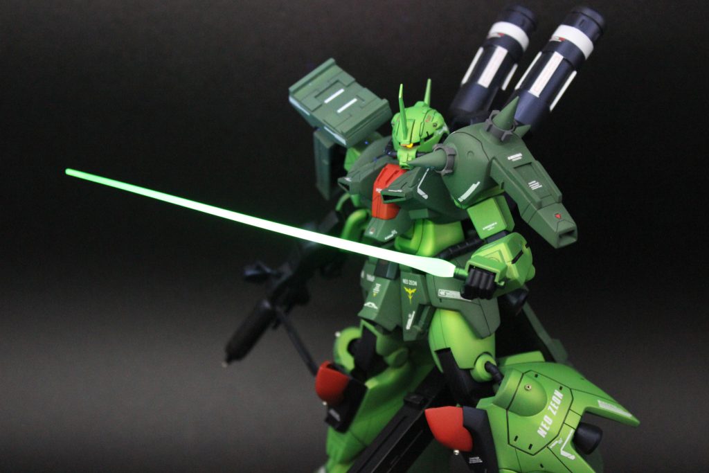 HGUCザクIII改　つや消しキャンディ塗装–2枚目/制作者：henohenomohe