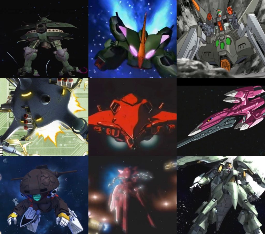 〜ここから『機動時空転移 ガンダムリベロ』に入ります〜 とある世界の月にて、歴史革命団によるコピーズが出現。いち早く出現したことに気づいたG:ユニバースのサクラ達。だが、小隊長のアルカが別の任務で出撃していた。 アルカが戻るまでの間、戦えるパイロットは一人しかいなかった…。 「サクラ、私が出るわ!すぐにジムの発進準備を!」「待って、ユノ姉さん!現れたコピーズは全部……」 モニターで映像を見せるサクラ。その世界に現れたのは様々な世界の大型機だった……。 「宇宙世紀の『ビグ・ザム』に『ビグ・ラング』、『ヴァル・ヴァロ』、『クイン・マンサ』!」「C.E.(コズミック・イラ)の『ザムザザー』と『ゲルズゲー』、『エグザス』も……。他の機体は『ウォドム』と…『アッザム』?形が違うけど……」「あれは『RF(リファイン)アッザム』、宇宙世紀0120年に動く火星独立ジオン『オールズモビル』のMAだよ」「40年後の!?待って!ジオンって言ってたけど……」 火星独立ジオンの存在を初めて知ったユノ。サクラは『あとで話すから』と言って、目の前の問題を優先する。 *ちなみに『オールズモビル』は『機動戦士ガンダムF90』に登場するジオン残党軍で、今漫画では第二次にまで続いているようです。気になる方は是非漫画等をご覧下さい!