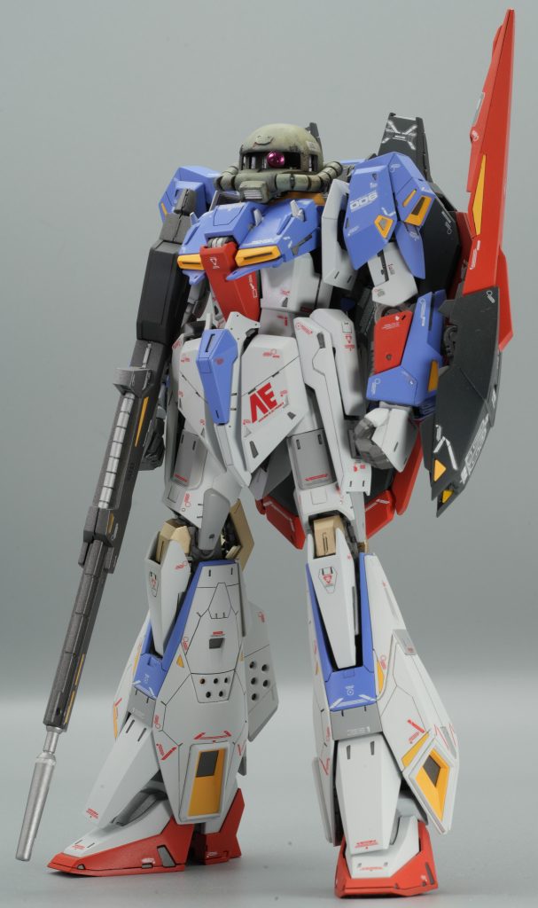 Zザク。ザクの頭を乗せただけです。