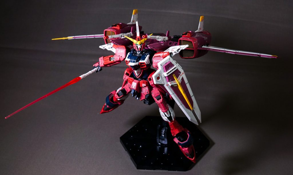 MGジャスティスの箱絵っぽくしようと思ったのですが・・・💦