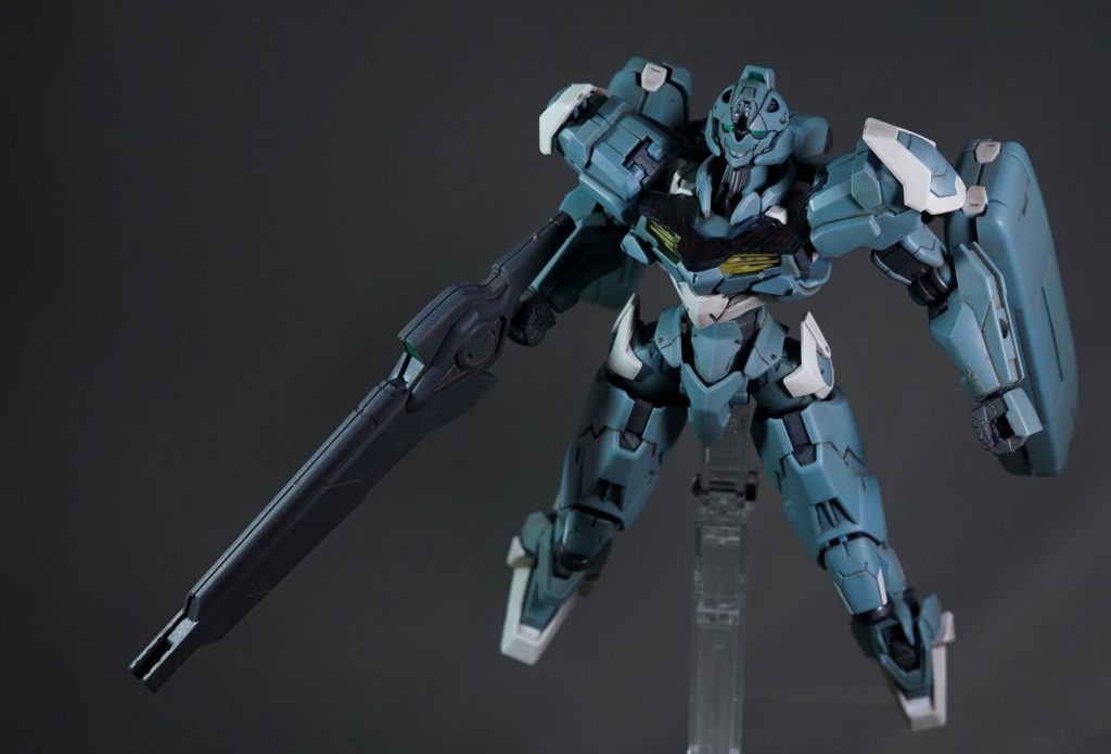 XGF-01ガンダム・ルブリス 量産試作モデル–4枚目/制作者：しるばにあ