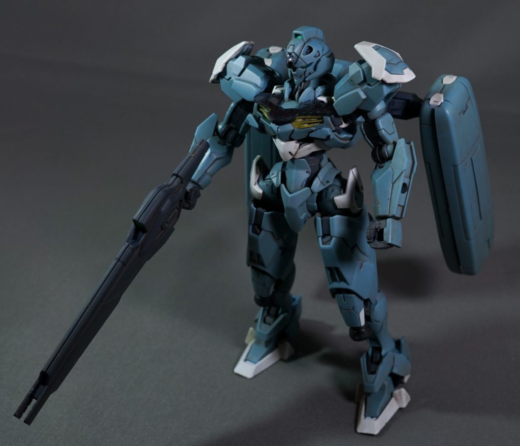 XGF-01ガンダム・ルブリス 量産試作モデル–2枚目/制作者：しるばにあ