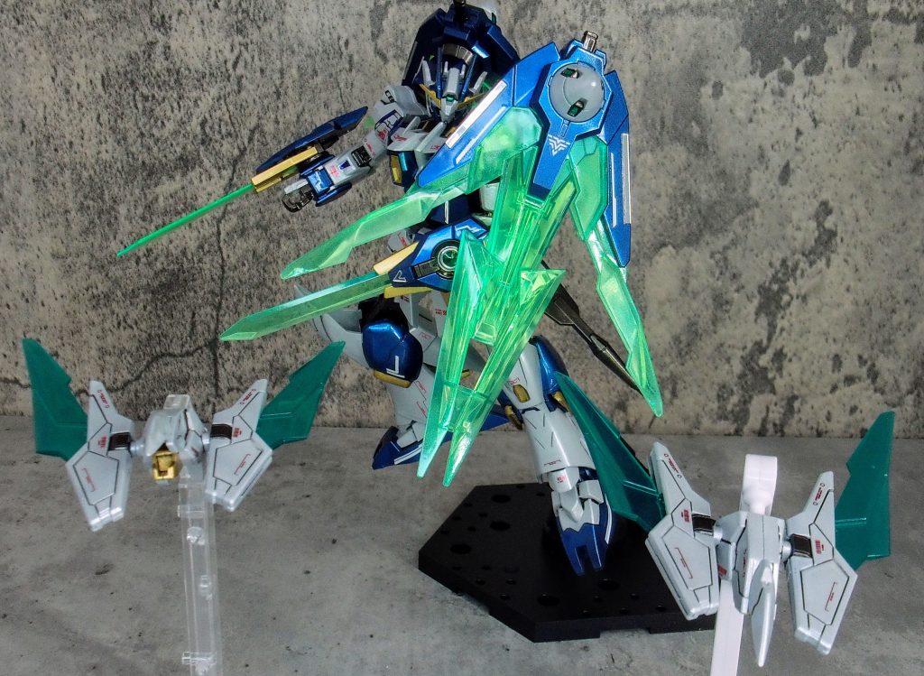 唯一の遠距離攻撃手段アークのGNドライヴは拘りがすごすぎですね!