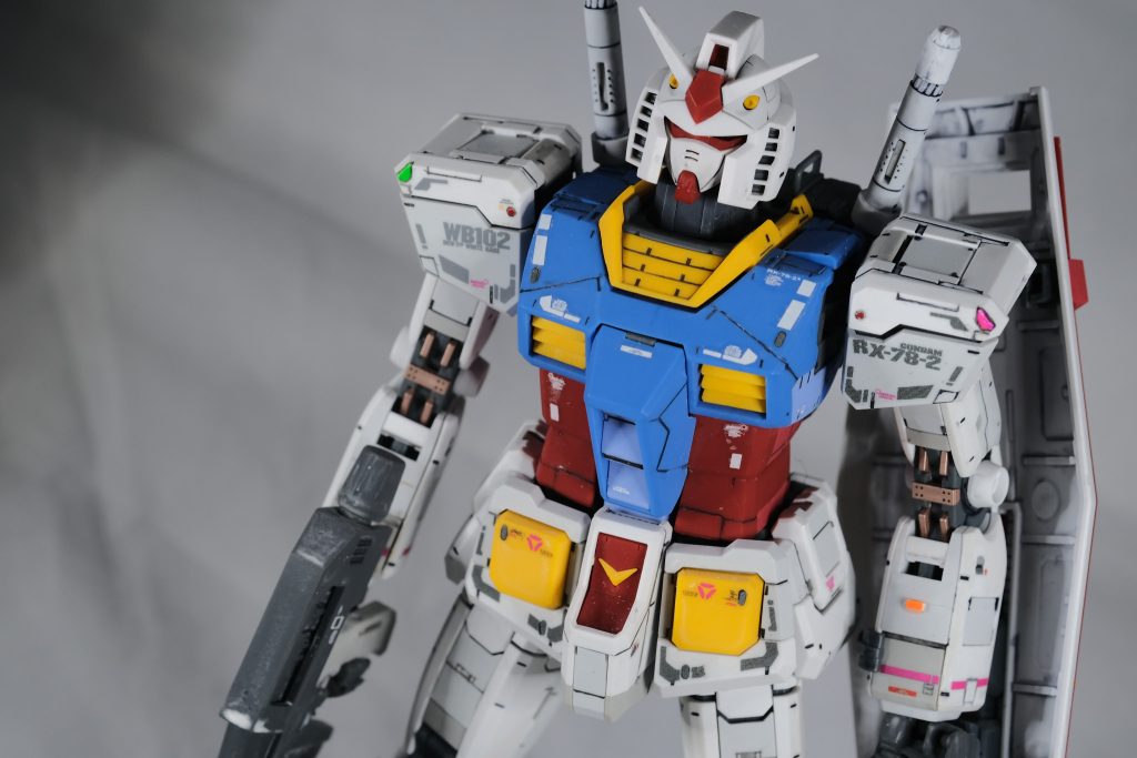 MG RX-78-2 ガンダム　Ver. 3.0 簡易フィニッシュ–4枚目/制作者：ryota_modeling