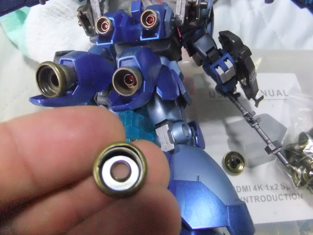 バーニア類のモデファイは?